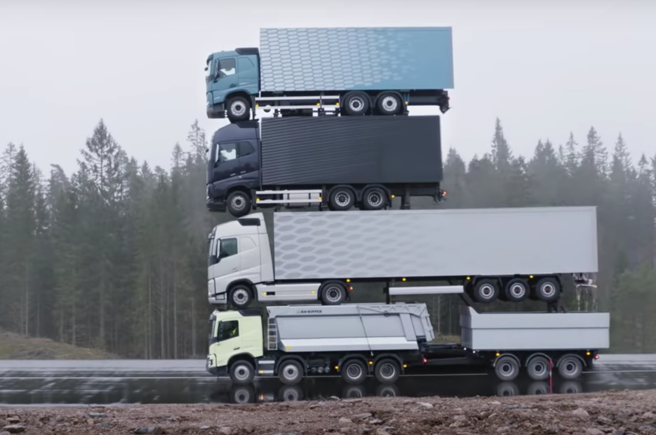 Включи фуру. Вольво FH 2020. Volvo башня. Volvo Trucks башня. Башня из Вольво.