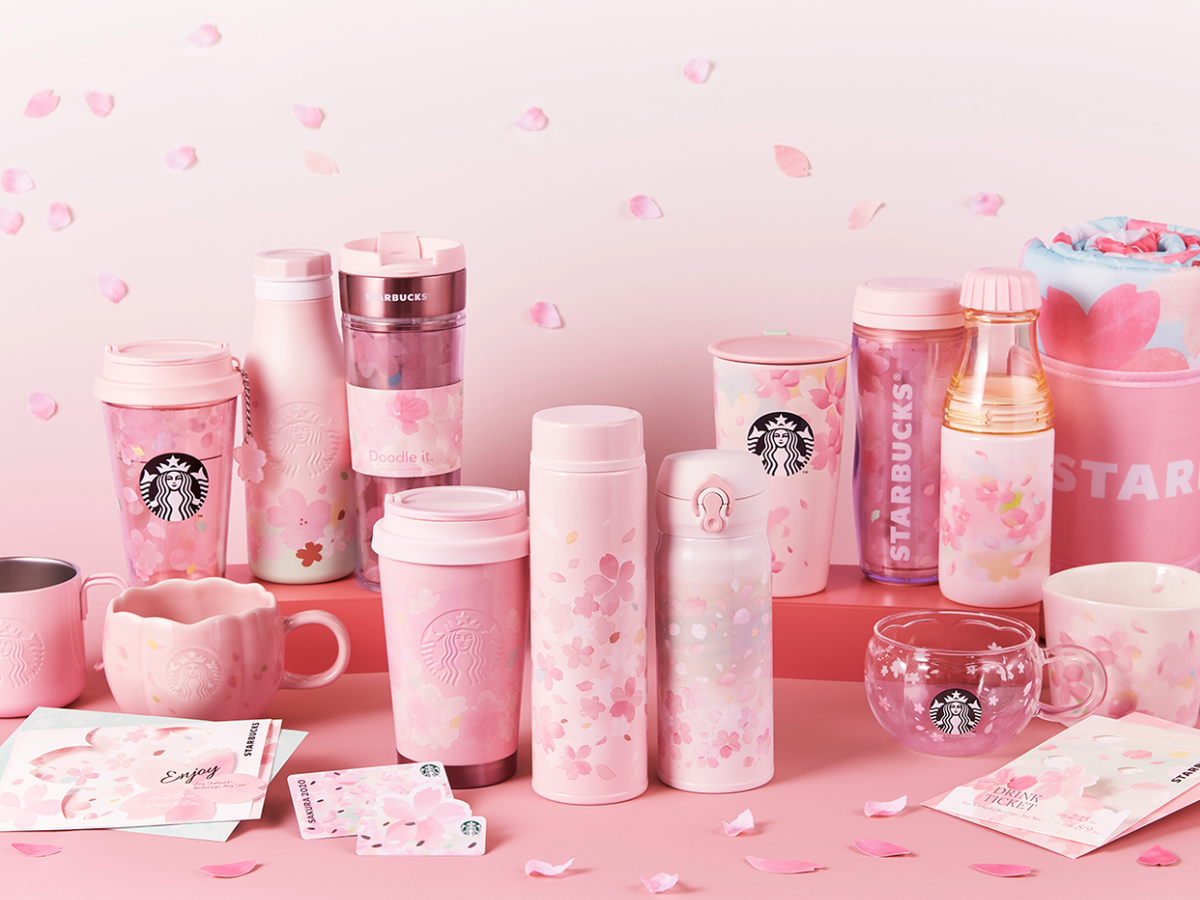 Starbucks's Japan-exclusive cherry blossom collection for 2023 is here