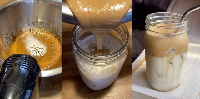 Food, Drink, Ingredient, Milkshake, Almond milk, Hemp milk, Mason jar, Cuisine, Health shake, Dairy, 