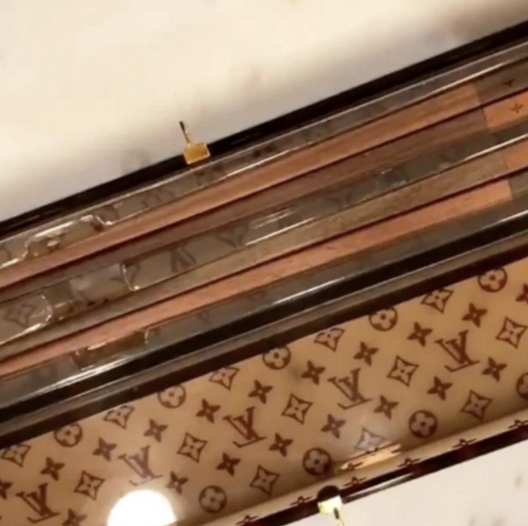 Kylie Jenner Slammed For Showing Off $450 Louis Vuitton Chopsticks