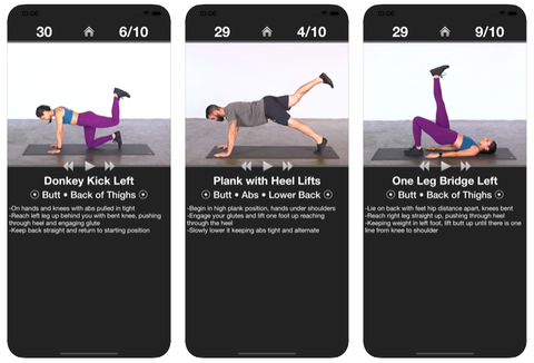 Booty & Legs Fitness Exercises app