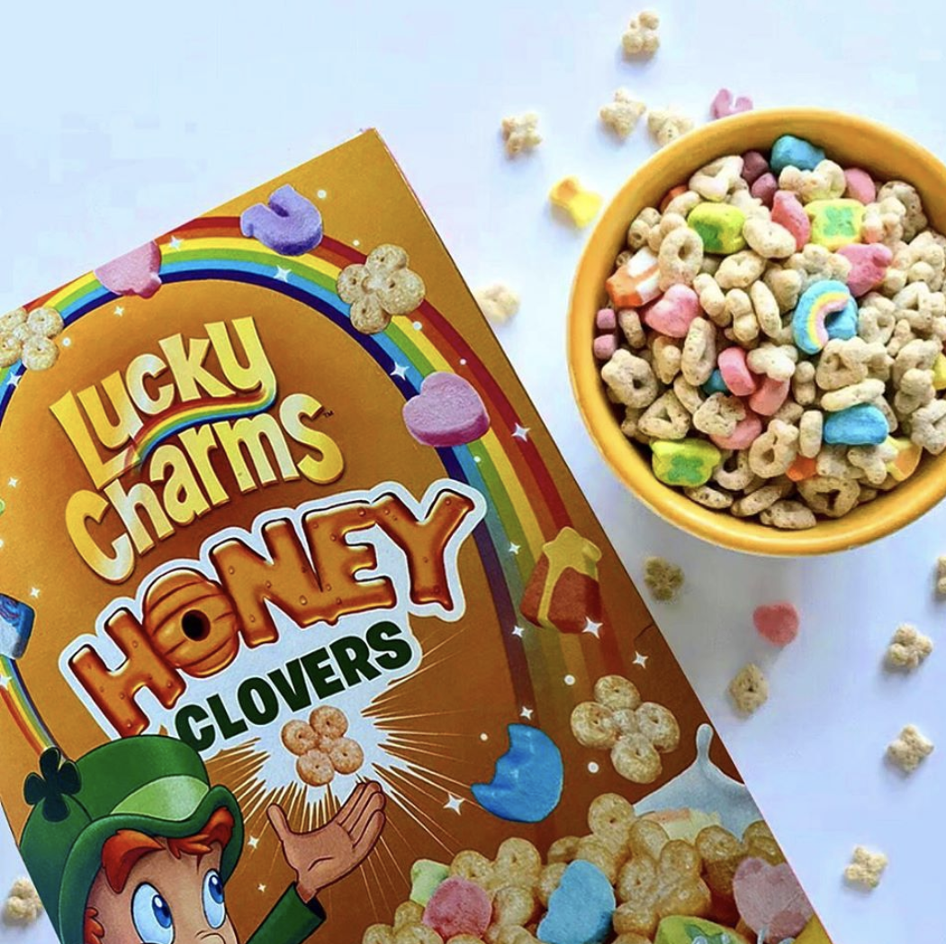 Lucky Charms Makes Lucky Charms Honey Clovers