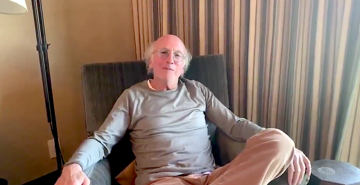 Larry David, Host Of Curb Your Enthusiasm, The New Spokesperson