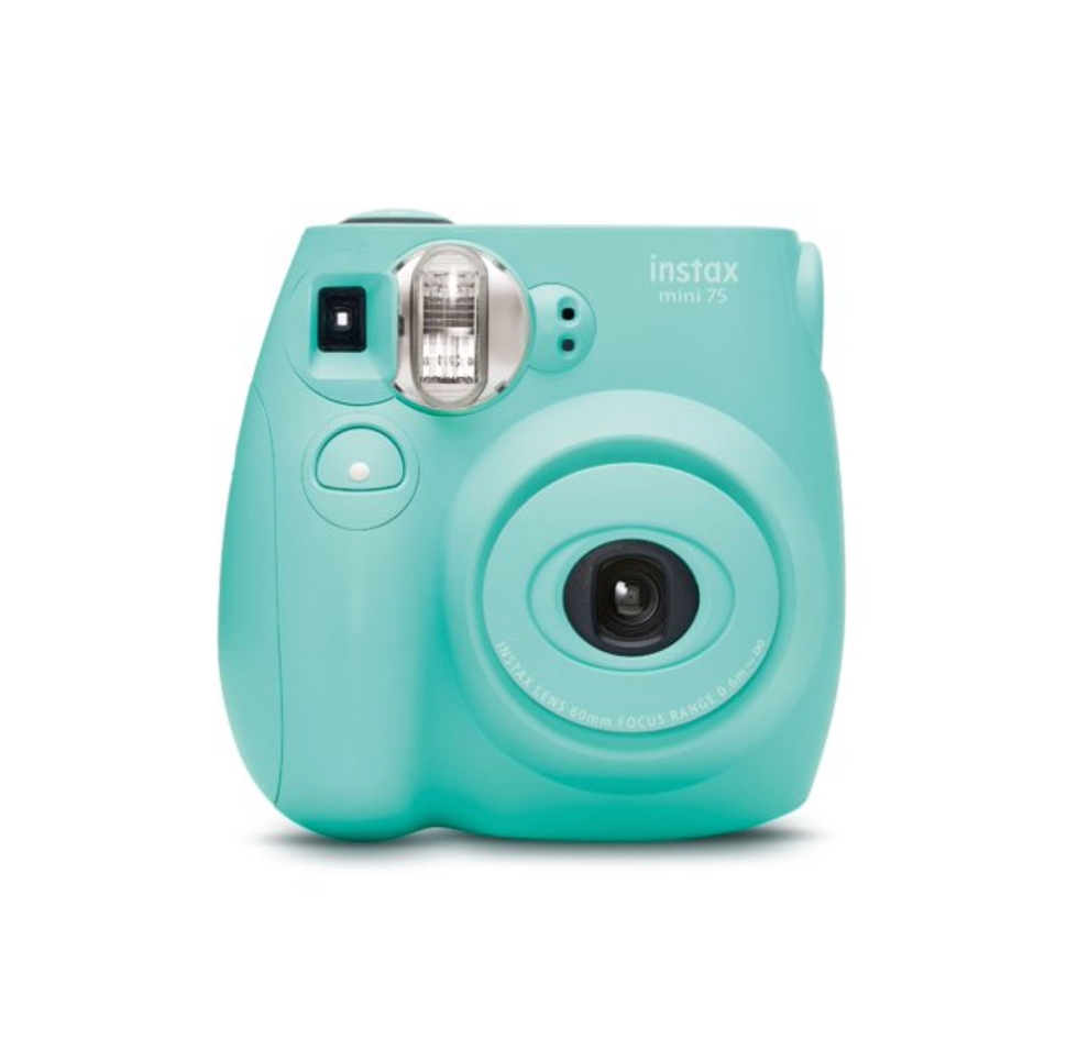 Camera, Cameras & optics, Point-and-shoot camera, Digital camera, Aqua, Product, Turquoise, Lens, Instant camera, Teal, 