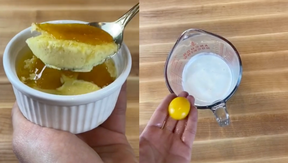 This TikTok Hack Makes Crème Brulée So Easily