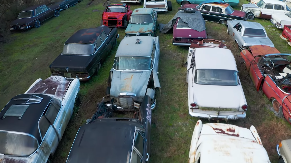 Massive Car Collection in Atlanta Waits to Be Restored