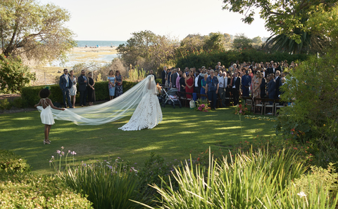 Photograph, Ceremony, Lawn, Dress, Wedding, Grass, Event, Botany, Pole, Tree, 