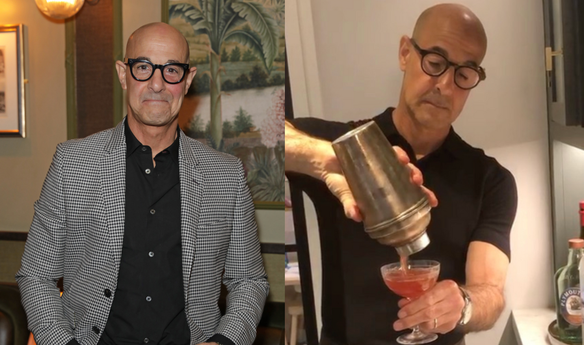 Stanley Tucci Making A Negroni Is Going Viral