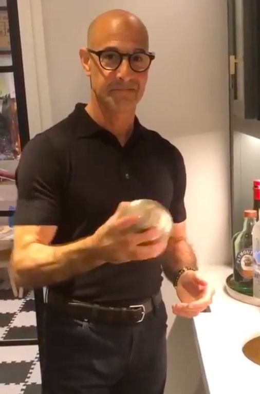 Watch Stanley Tucci Share His Negroni Recipe on Instagram