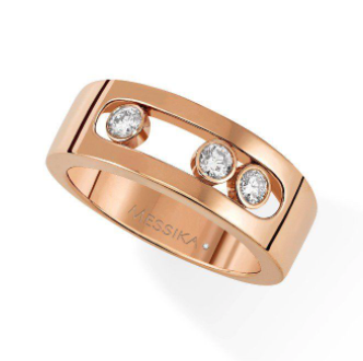 messika move joaillerie ring rose gold