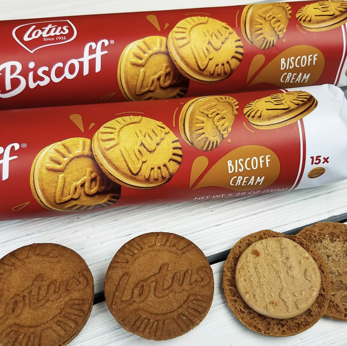 Biscoff Cookies Stuffed With Non-Dairy Cream Are Out In The U.S.