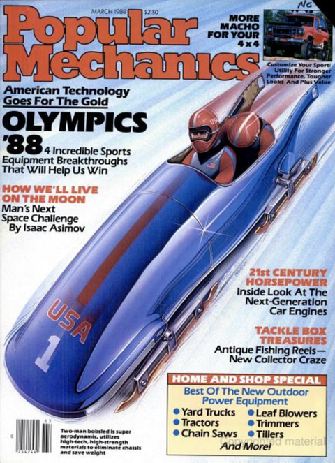 pages from the march 1988 issue of popular mechanics