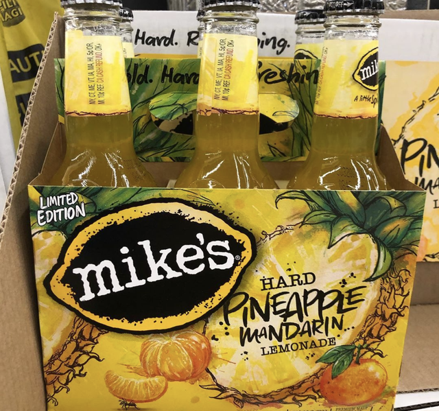 mike's hard pineapple mandarin lemonade