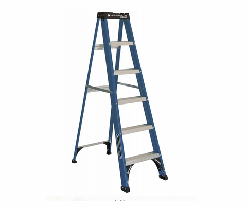louisville 6 ft step ladder
