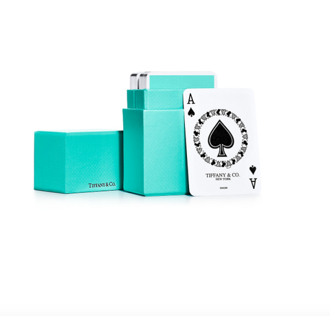 tiffany  co deck of cards