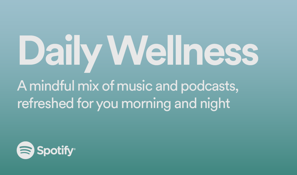 spotify daily wellness