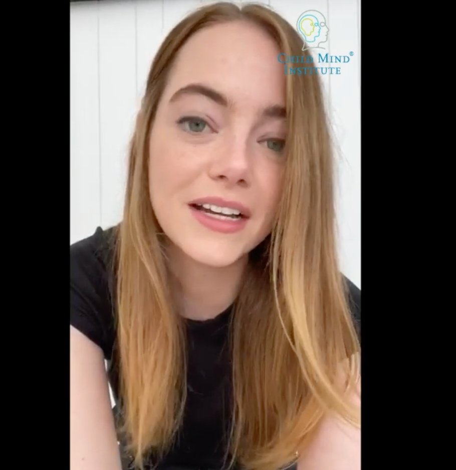 Emma Stone Shows Off Her Moves, Supports Child Mind Institute