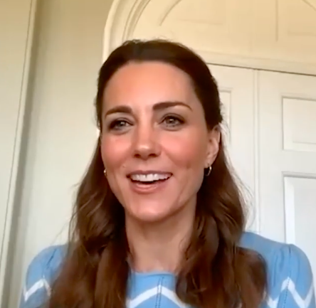 kate middleton on video call