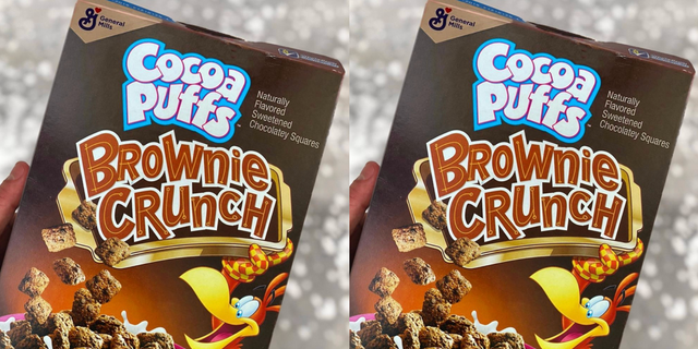 cocoa puffs brownie crunch cereal