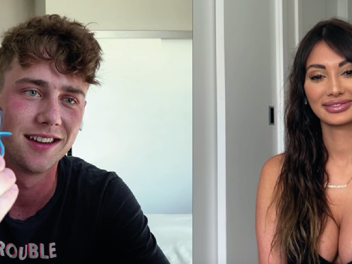 Harry & Francesca Are Engaged After Ring Pop Proposal Over Zoom