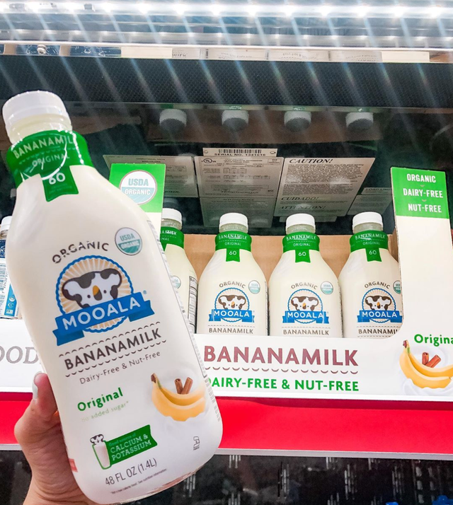 banana milk from aldi