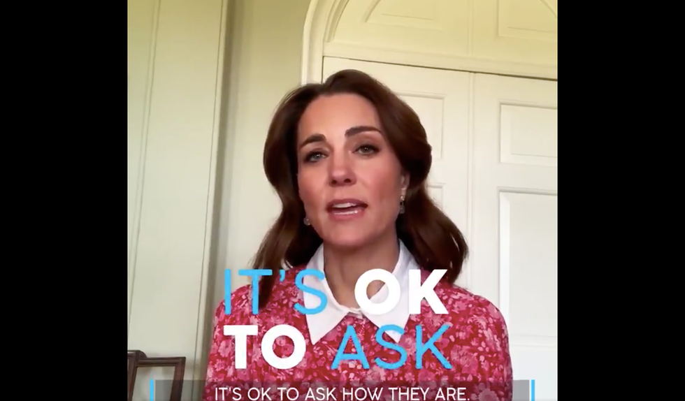 duke and duchess of cambridge mental health minute video