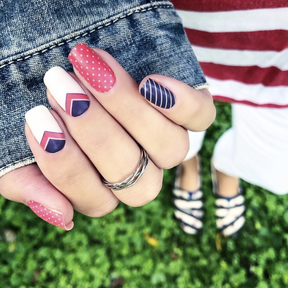 35 4th of July Nails - Red, White, and Blue Design Ideas