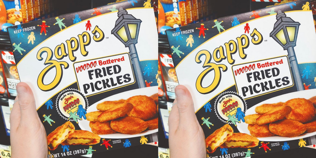 zapps voodoo battered fried pickles