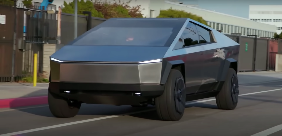 Jay Leno Drives the Tesla Cybertruck - Leno Drives Tesla Truck