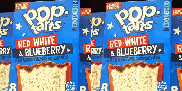 pop tarts red white and blueberry