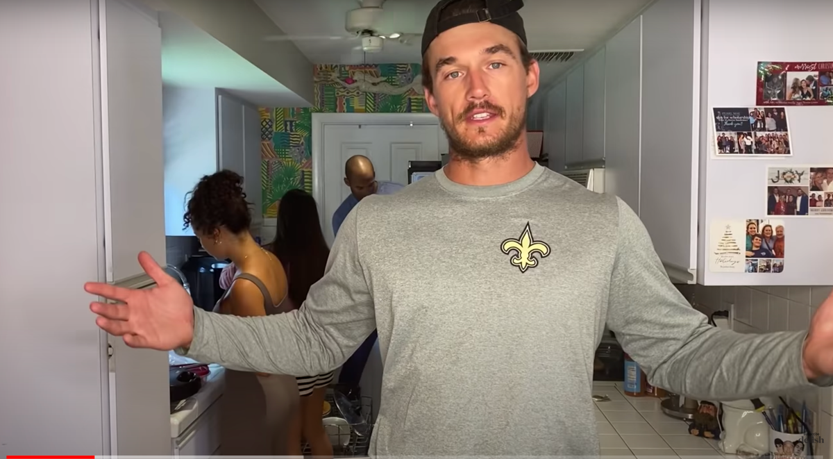 preview for The Bachelorette's Tyler Cameron Shows Us His Real Home Kitchen