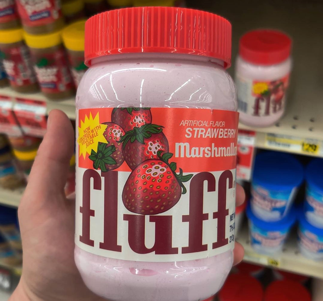 strawberry fluff