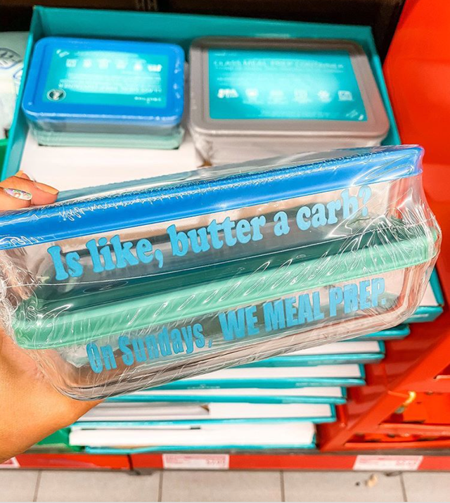 aldi mean girls reusable containers