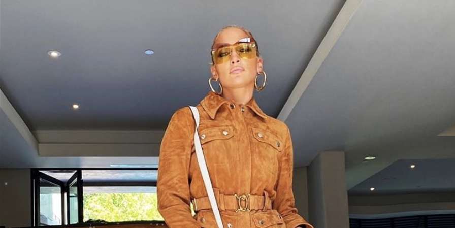 Here's Where to Shop Jennifer Lopez's Exact Suede Outfit From Her Recent  Monochromatic Look