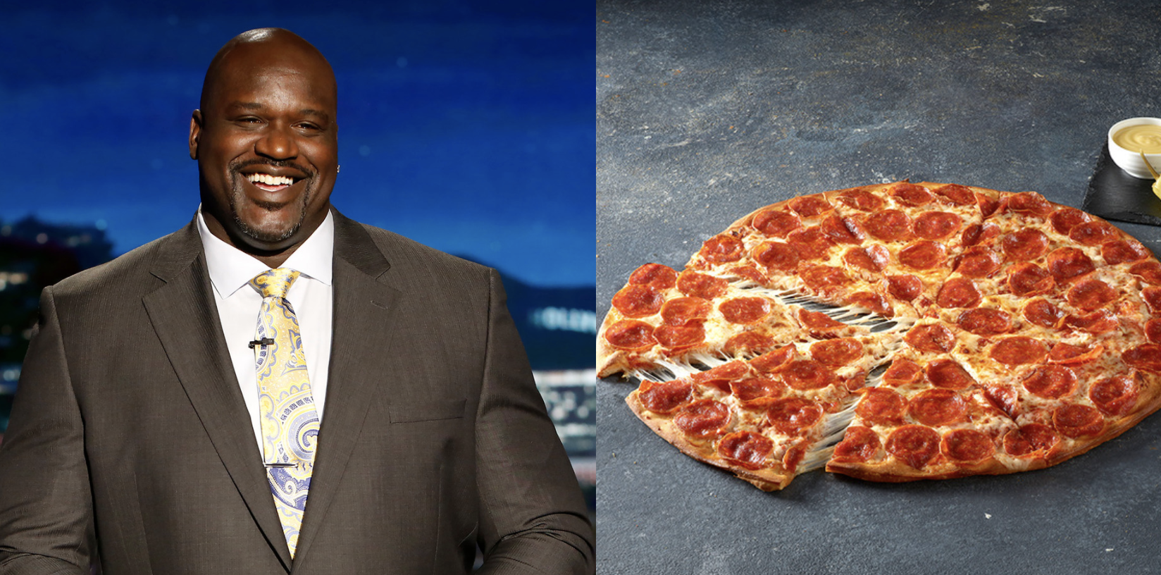 Shaq-a-Roni Pizza