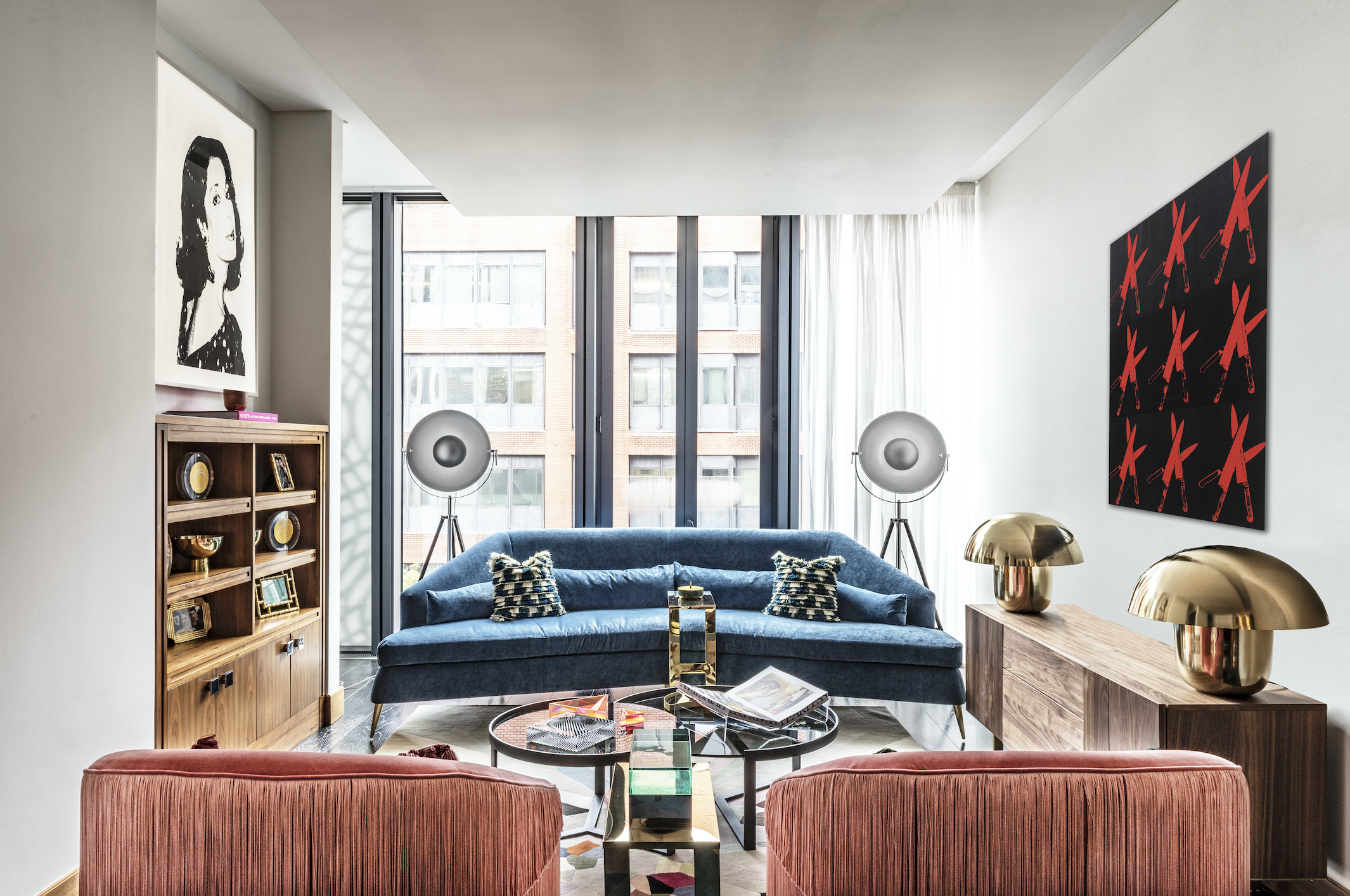 Model Maya Henry London Apartment Designed By Lucinda Loya