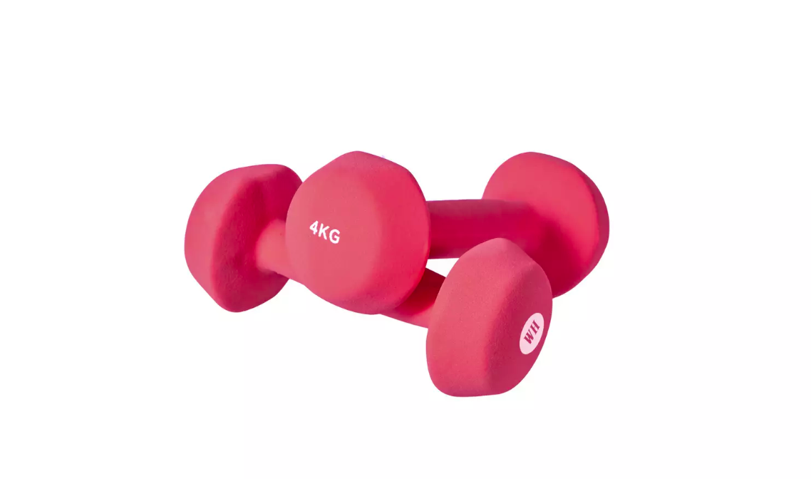 Women's health dumbbells online 6kg