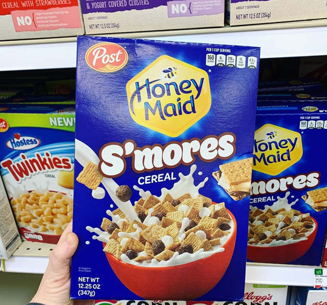 honey maid s'mores cereal