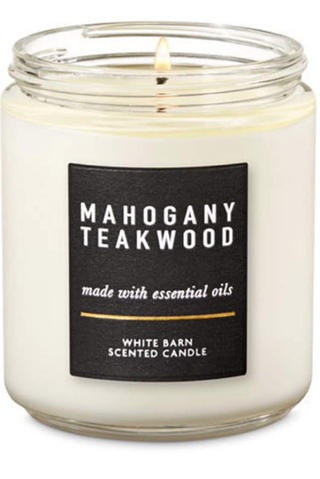 Bath & Body Works Mahogany Teakwood Scented Candle 2-PACK