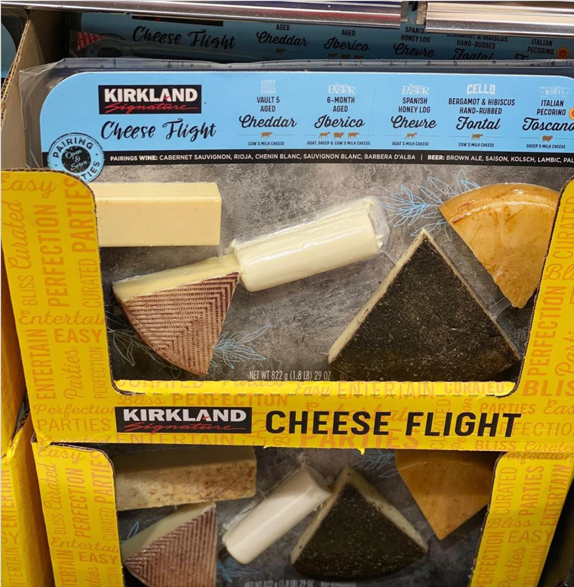 Costco Released Yet Another New Cheese Flight