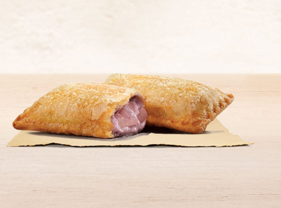 burger king taro pie