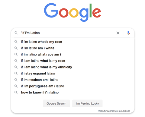 google am i latino