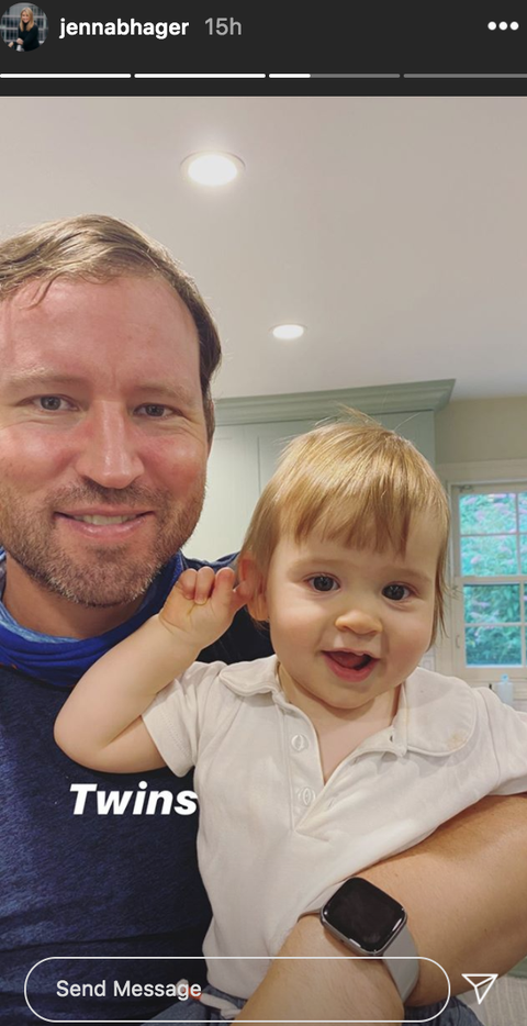 Jenna Bush Hager Celebrated Hal's 1st Birthday With Her Parents