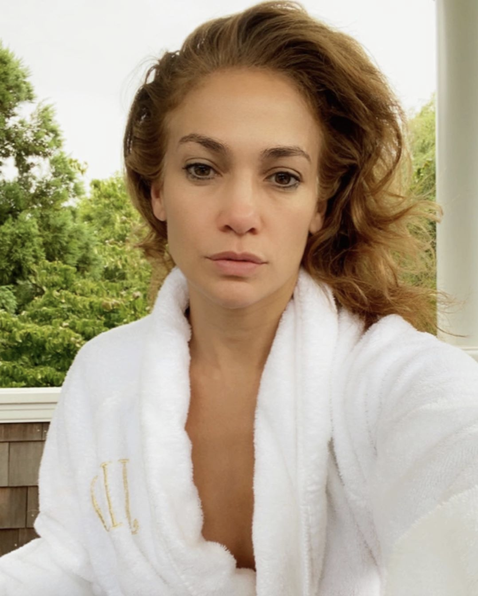 Jennifer Lopez, 51, Just Shared A Rare No-Makeup