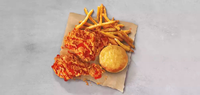 popeyes hot honey chicken