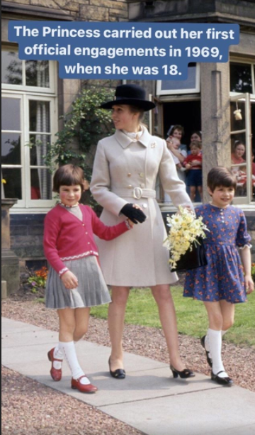 the queen, princess anne's birthday