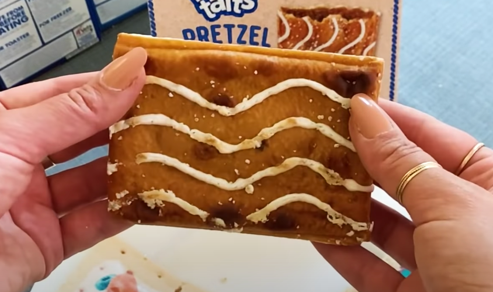 pretzel cinnamon sugar pop tart