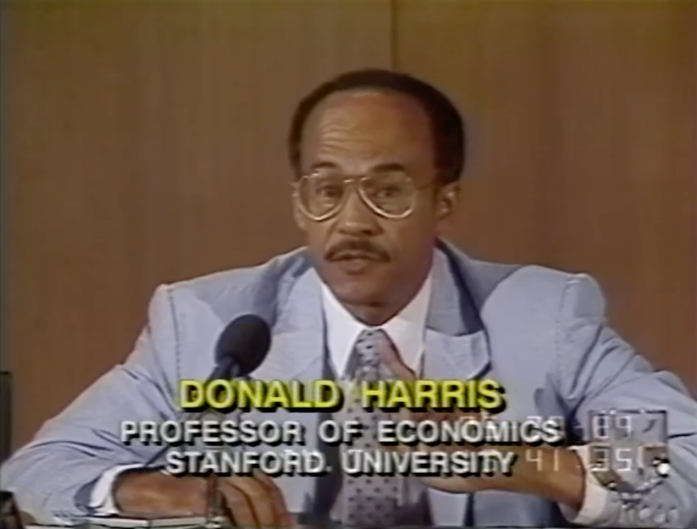 donald j harris, may 26, 1989, c span﻿