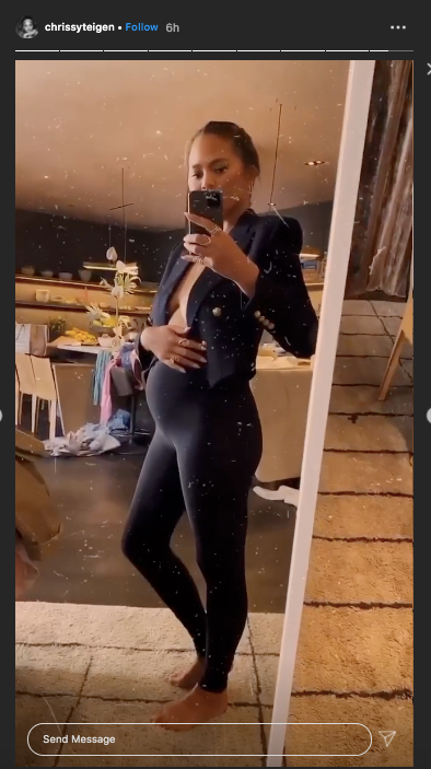 chrissy teigan john legend third baby
