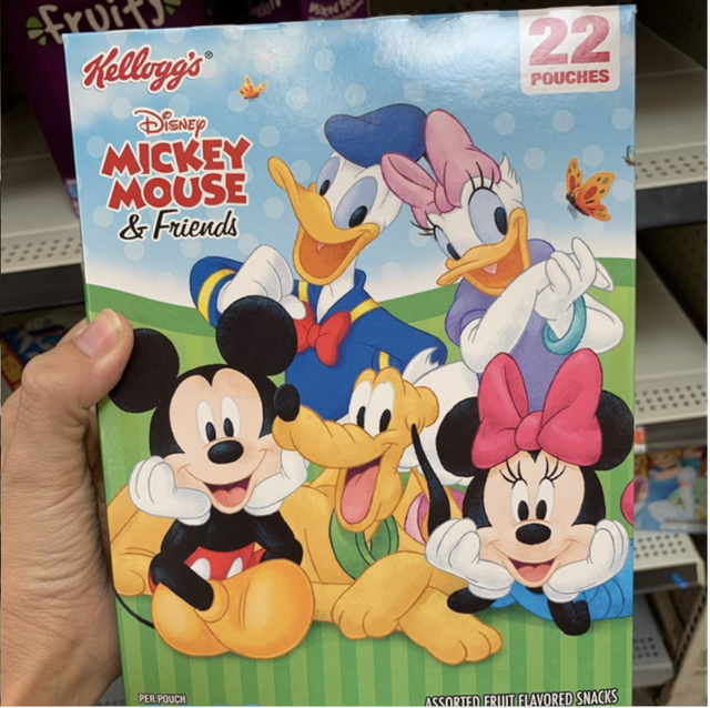 disney mickey mouse and friends fruit snacks